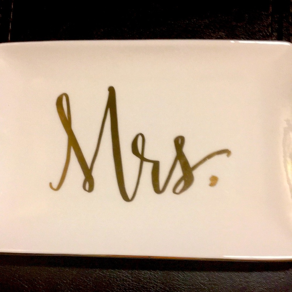 Slant - Mrs Trinket dish - 5X7